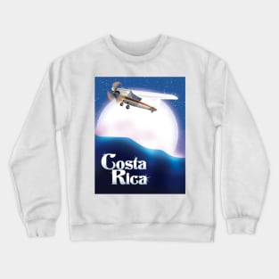 Cost Rica Tavel poster Crewneck Sweatshirt